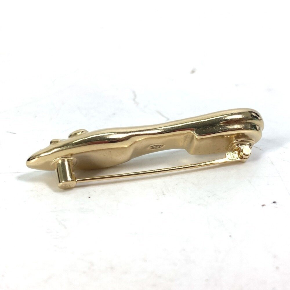 CHANEL Authentic Gold Brooch - Picture 2 of 11